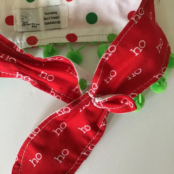 PET CHRISTMAS BANDANA COLLAR NWT SMALL - Picture 6 of 12